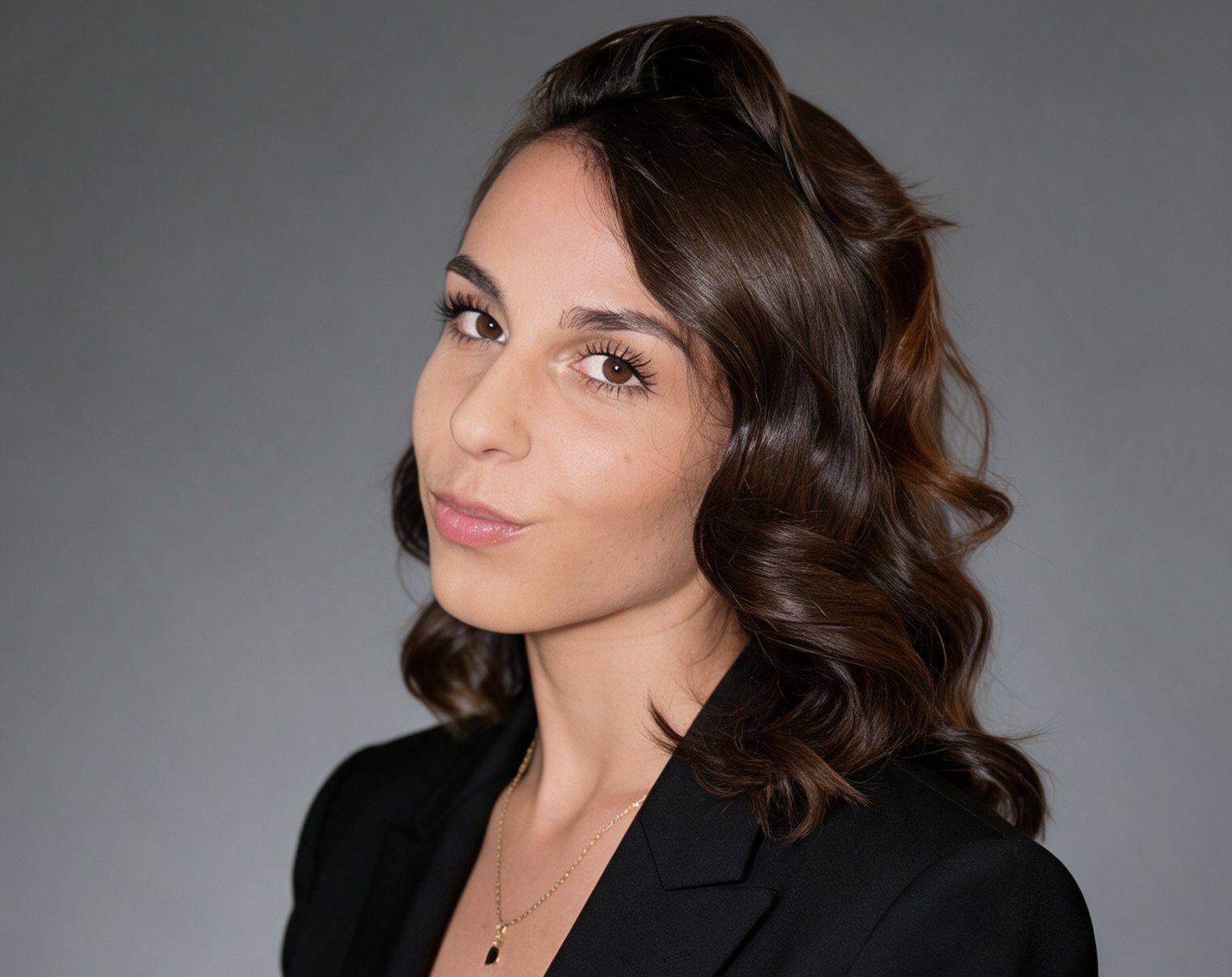 Portrait de Lucy De Haes, graphiste et social media manager