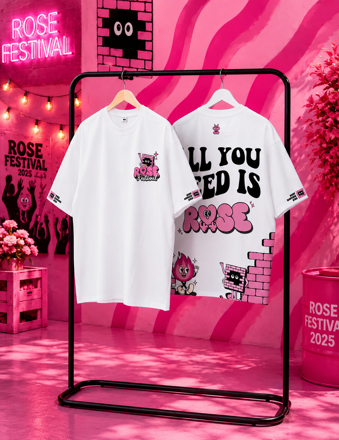 Rose Festival — design T-shirt