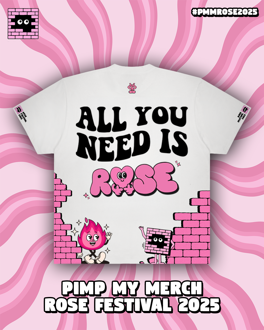 Design face arrière — All you need is Rose